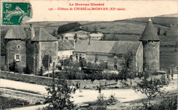 Chissey-en-Morvan Canton Lucenay-l'Evêque Château Castle Petit Village Saône-et-Loire 71540 N°190 En TB.Etat - Andere & Zonder Classificatie