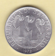 10 LIRE 1972   FDC SAN MARINO - San Marino