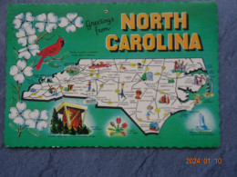 GREETINGS FROM NORTH CAROLINA - Autres & Non Classés