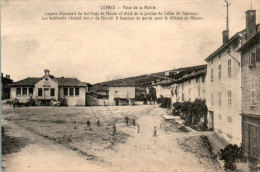 Leynes Canton De La Chapelle-de-Guinchay Place De La Mairie Petit Village Saône-et-Loire 71570 Dos Vert En L'Etat - Autres & Non Classés