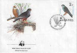 Hungary 1983  WWF; Birds Of Prey (o) Mi.3626  FDC - FDC