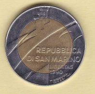 500 LIRE 1990   FDC SAN MARINO - San Marino