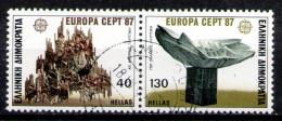 GREECE 1987 - Set Used - Usados