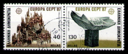 GREECE 1987 - Set Used - Gebruikt