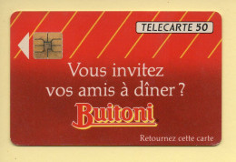 Télécarte 1992 : BUITONI / 50 Unités / Numéro A 2A6838 / 10-92 (voir Puce Et Numéro Au Dos) - 1992