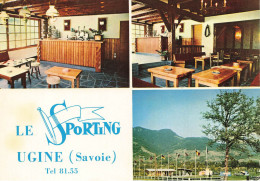 Ugine * Le Sporting L. BISILLIAT VINCENDAZ Propriétaire  * Station Service SHELL Camlping Caravaning , Bar & Piscine - Ugine