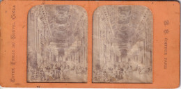 Carte Stéréoscopique  - Foyer Public Du Nouvel Opéra - Stereoscope Cards