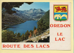 65. Lac D'Orédon Et Pics Des Halharises / Blason (voir Scan Recto/verso) - Vielle Aure