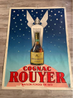 Poster Affiche Cognac Rouyer - Art Nouveau / Art Deco