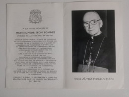 Doodebiller Luxemburg, Monseigneur Léon Lommel - Todesanzeige