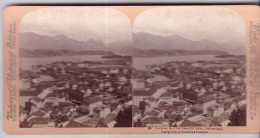 Luserne,and Her Beautiful Lake ,Switzerland - Stereoscope Cards