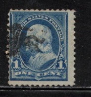 USA Scott # 264 Used  - Benjamin Franklin - Used Stamps