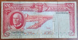 ANGOLA- 500 ESCUDOS 1970. - Angola