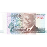 Cambodge, 1000 Riels, KM:63a, NEUF - Cambogia