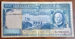 ANGOLA- 1000 ESCUDOS 1970. - Angola