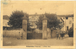 Cp BEDARRIDES (Vaucluse) 84 - L'Hôtel Dieu (animée, Enfants) - Bedarrides