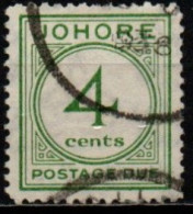 JOHORE 1938 O - Johore