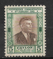 CEYLAN  «SRI LANKA "  N° 275 - Sri Lanka (Ceylan) (1948-...)