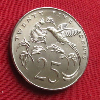 Jamaica 25 Cents 1975 MATTE Km 56  Jamaique Minted 1503 Coins UNC - Jamaica