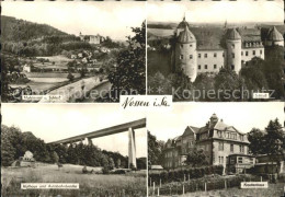 72326796 Nossen Muldental Schloss Huthaus Autobahnbruecke Krankenhaus Nossen - Nossen