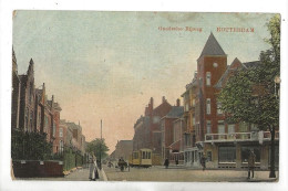 Rotterdam (Pays-Bas, Zuid-Holland) : Goudsche Rijweg En 1918 (lively) PF. - Rotterdam