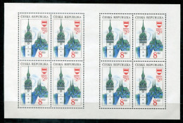 TSCHECHISCHE REPUBLIK 9 KB Mnh - Brünn, Brno - CZECH REPUBLIC / RÉPUBLIQUE TCHÈQUE - Blocchi & Foglietti