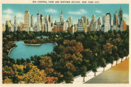 CPM - R - ETATS UNIS - NEW YORK CITY - CENTRAL PARK AND MIDTOWN SKYLINE - Central Park