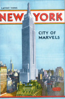 CPM - R - ETATS UNIS - NEW YORK CITY - CITY OF MARVELS - EMPIRE STATE BUILDING - Autres Monuments, édifices