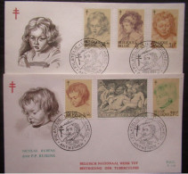 FDC 1272/77 'Tuberculosebestrijding - Rubens' - 1961-1970