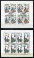 TSCHECHISCHE REPUBLIK 144-145 KB (2) FD Canc. - Europa CEPT 1997 - CZECH REPUBLIC / RÉPUBLIQUE TCHÈQUE - Hojas Bloque