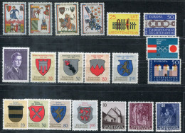 LIECHTENSTEIN Kleines Lot Postfrische, Small Lot Mnh, Petit Lot De Timbres Neufs - Collections