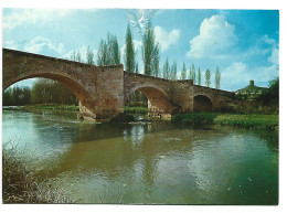 CASTILLO. PUENTE.- LANGA DE DUERO - SORIA.- ( ESPAÑA ) - Soria