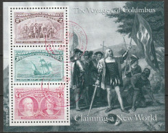 USA 1992 Mi-Nr.2231 - 2233 Block 29 O Gestempelt 500.Jahrestag Der Entdeckung Amerikas ( EK202/1) Günstige Versandkosten - Blocs-feuillets