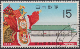 1968 Japan-Nippon ° Mi:JP 1021, Sn:JP 975, Yt:JP 925, Ryo'o Court Dance, State Hall, Imperial Palace - Gebruikt