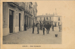 HUELVA , CALLE CONCEPCIÓN  , ED. ROGELIO BUENDIA , T.P. NO CIRCULADA - Huelva