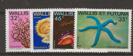 1982 MNH Wallis Et Futuna Mi 430-33 Postfris** - Unused Stamps