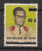 ZAIRE - 1977 - N°YT. 889 - Timbre Surchargé - Neuf Luxe ** / MNH / Postfrisch - Nuevos