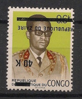 ZAIRE - 1977 - N°YT. 889 - VARIETE Surcharge Renversée - Neuf Luxe ** / MNH / Postfrisch - Neufs