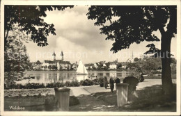 41575766 Bad Waldsee Promenade Am Stadtsee Segelboot Kirche Bahnpost Bad Waldsee - Bad Waldsee