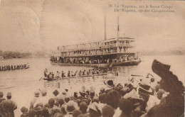 BELG352   --  CONGO BELGE  --  LE  ,, KIGOMA ,, SUR LE FLEUVE CONGO  -   SHIP  --  1929 - Congo Belge