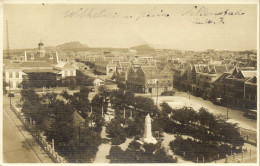 Curacao, D.W.I., Wilhelmina Square (1920s) Sunny Isle RPPC Postcard - Curaçao