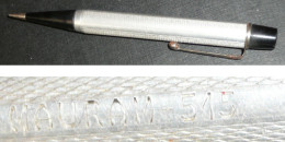 Rare Ancien Porte-mine Vintage En Aluminium MAURAM 515 Mines - Pens
