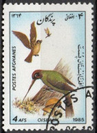 AFGANISTAN N°1222 Oblitéré - Specht- & Bartvögel