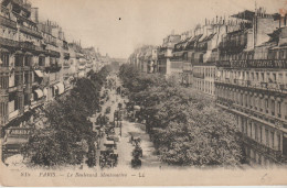 PARIS. 75009 . Le Boulevard  Montmartre (Sur La Gauche, Pub Photographie D'Art REUTLINGER +Ets Janiaud) - Distrito: 09