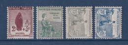 France - YT N° 148 à 151 * - Neuf Avec Charnière - 1917 à 1918 - Nuevos