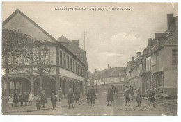 60 - CREVECOEUR-le-GRAND - Oise - L'Hôtel De Ville - C - Crevecoeur Le Grand