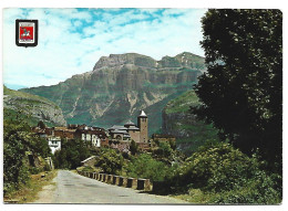 VISTA PARCIAL, AL FONDO MONDARRUEGO / PARTIAL VIEW, REAR END MONDARRUEGO.-  TORLA - HUESCA.- ( ESPAÑA ) - Huesca