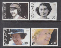 2006  Vanuatu QEII 80th Birthday Complete Set Of 4 MNH - Vanuatu (1980-...)