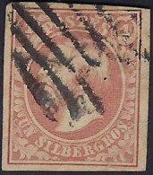 Luxembourg - Luxemburg - Timbres - 1852   Guillaume  III   Michel 2   Cachet Barres - 1852 Guglielmo III