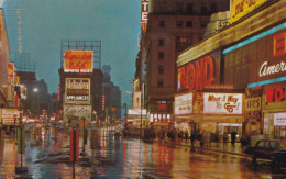 Times Square At Night Crossroads Of The World New York City - Formato Piccolo Viaggiata – FE170 - Andere Monumenten & Gebouwen